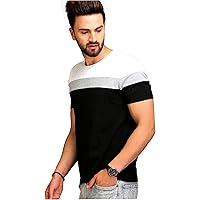 AELOMART Men's Regular Fit T-Shirt