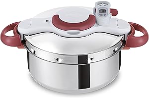 Tefal Clipsominut Perfetct 6L Rot - Edelstahl (P4620733)