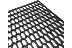 LESS4SPARES Uniwersal Honeycomb Black Plastic vent car tuning Grill Mesh 40x100 cm