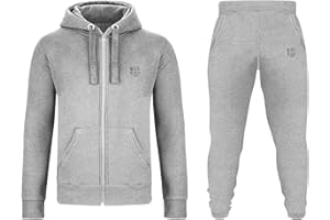 Gennadi Hoppe Survêtement pour homme avec veste de survêtement et pantalon de survêtement