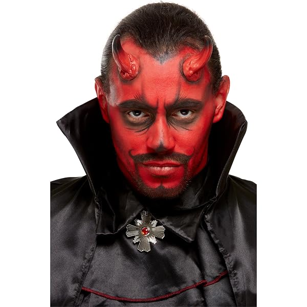 thumbnail image 2 of Halloween Devil Costume Set Vampire Cape Red Black Reversible Cloak... 2 of 14