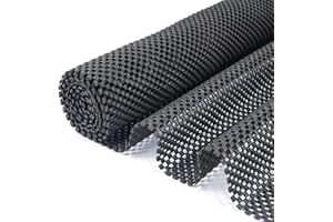 Lusee Sottotappeto Antiscivolo, 50 * 80cm Multiuso Sotto Tappeto Antiscivolo PVC Tagliabile Antiscivolo, per Cassetti Ripiani Vassoio Moquette