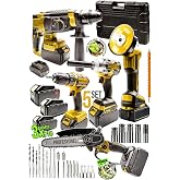 Profesyonel Şarjlı Darbeli 5'li Set 2-26 Hilti 125mm Taşlama 13mm Matkap 650nm Somun S&ouml;kme Dal Budam