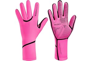 BUDDYSWIM Guantes Neopreno 2.5 mm para Natación en Aguas Abiertas. Guantes Neopreno para Las Manos Aislante del Frío, para Buceo, Submarinismo, Snorkel, Surf, Pesca Submarina y Trabajos en el Agua