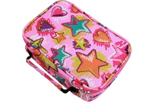 EDATOFLY 72 Slot Matite Astuccio Multifunzione Grande Astuccio Borsa Matite per Ragazzi e Ragazze