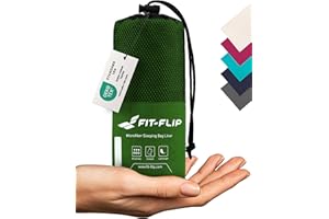Fit-Flip Sábana Saco de Dormir - Saco Sábanas Ultraligero de 325 g o 310 g con Compartimiento de Almohada agregado - Sábana de Viaje Compacto