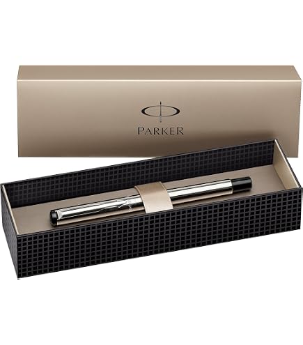 Stylo Plume Parker 105 En Métal Plaqué Or Avec Plume En Or 14K - Occasion