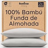 Bambaw Pillow Cases 50 x 70 cm Bamboo, Pack of 2, Cool Summer Sheet, Thermal Regulating and Cooling Sheets, Antibacterial Bam