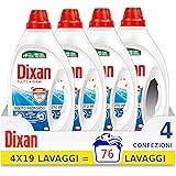 Dixan Detersivo Lavatrice Liquido Igiene, 19x4 lavaggi