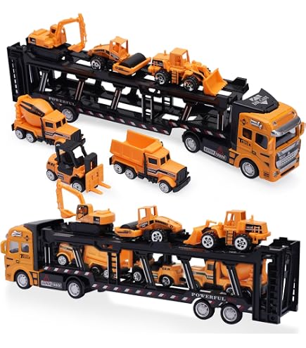 Herefun – Véhicule De Construction Avec Perceuse électrique – Démonter Et Assembler Un Tracteur – 40 X 39 X 47 Cm – Dès 3 Ans
