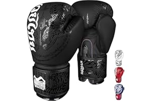 Phantom Gants de boxe Muay Thai | MMA | Hommes – Noir – 10oz