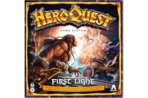HASBRO GAMING Avalon Hill HeroQuest First Light Game System Board Game - English Version