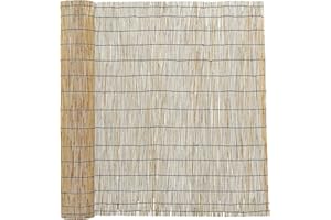 WSG Natural Reed Garden Screening - 180 x 300 cm, Eco-Friendly Outdoor Privacy Fence, Easy to Install