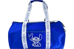 Disney Stitch Bolsa Deporte, Bolso de Gimnasio para Adolescentes, Bolsa de Equipaje Infantil, Accesorios Stitch, Regalo para Niñas