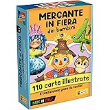 Lisciani Giochi- Italy Ludoteca Le Carte dei Bambini Mercante in Fiera, Colore, 96695