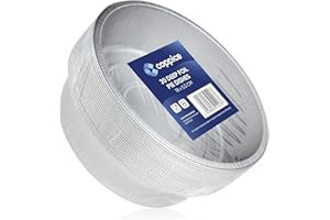 Coppice Strong Deep Aluminium Foil Pie Dish for Baking, Serving & Food Storage | 18cm x 5.5cm | Freezer, Microwave, Air Fryer & Oven Safe (20)