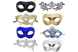 CNYMANY Women's Sexy Flexible Lace Masks Eye-mask for Ball Party Venetian Masquerade Costume