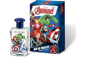 LORENAY Marvel Avengers Eau De Toilette Natural Perfume - Long-Lasting EDT Perfume for Kids and Adults - Playful and Vibrant Scent - Best Gift for Children, 50ml