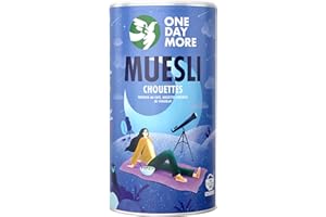 Muesli OneDayMore 450g Céréales Original Sans_conservateurs, Pour un petit-déjeuner sans sucres ajoutés (Muesli Chouettes 450g)