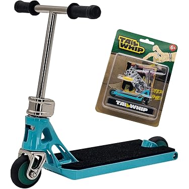 Patinete De Dedo En T Con 2 Ruedas Y Freno – Plegable Y Antideslizante – Accesorio Para Fingerboard – Educativo Y De Colección