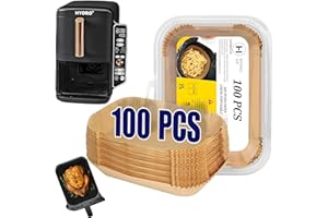 H HYDRO SIP Ninja Double Stack XL 9.5L Air Fryer Liners for SL400UK, Air Fryer Accessories for Ninja Stack XL SL400UK and Other Dual Zone Air Fryers by Hydro