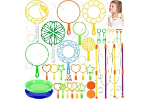 CYJJYZ 32 stycken såpbubblor set för barn, stora såpbubbelstavar, såpbubblor bubbla, bubbeltillverkarspel för bröllop, födels