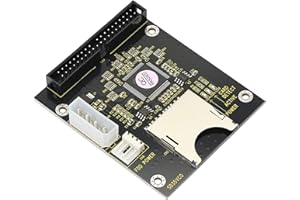 GINTOOYUN Adattatore da SD SDHC SDXC MMC a 3,5 pollici 40 pin maschio IDE scheda di memoria SD a IDE Hard Disk Drive adattatore