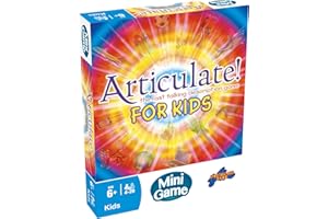 Drumond Park Articulate for Kids Mini Game | Fast-Talking Word Game for Kids | Fun Party Games for Ages 6+ | Family Travel Games for 2+ Players