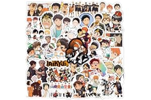 LANSEEDE Anime Haikyuu Lot de 100 autocollants en vinyle imperméables pour enfants, adolescents, adultes, pour bouteilles d'eau, ordinateur portable, téléphone