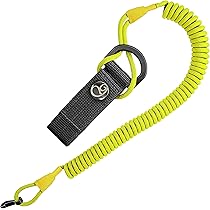 6-pack Spiraal Sleutelhanger, Elastische Sleutelhanger, Vissen Lanyard Plastic Sleutelhanger Met D Clip Voor Sleutels Zaklamp Tang Visgereedschap Varen En Campin