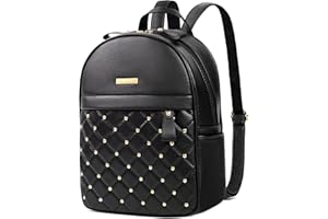 Atarni Rucksack Damen Klein Elegant Lederrucksack - 3 in 1 Casual Daypack Rucksäcke Handtasche Modern Rucksacktasche Cityrucksack Kleiner PU Leder Tagesrucksack für Frauen