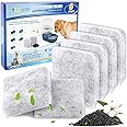 MyfatBOSS Dog Water Filter Replacement, Dog Water Bowl Filter, Pet Water Filter Compatible with Petmate Replendish Mason Automatic Gravity Waterer Bowls for Cats and Dogs, 6 Pack