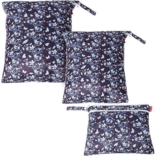 Wet Bag Per Pannolini Lavabili - 2 Pezzi, Impermeabili E Riutilizzabili, Design Arcobaleno - Foto 11