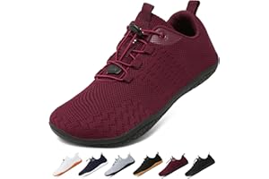 Geweo Zapatillas Barefoot Hombre Mujer Verano Zapatos Barefoot Minimalistas Transpirables Ligeras Zapatos Descalzos con Pies Anchos para Trail Running Fitness Barefoot Shoes Unisex 37-47EU