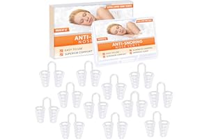 Dilatatore nasale per sollievo dal naso - (confezione da 12 dimensioni extra grandi) Prese d'aria in silicone duro - Soluzione dormiente semplice per respiratori nasali - di Mobi Lock