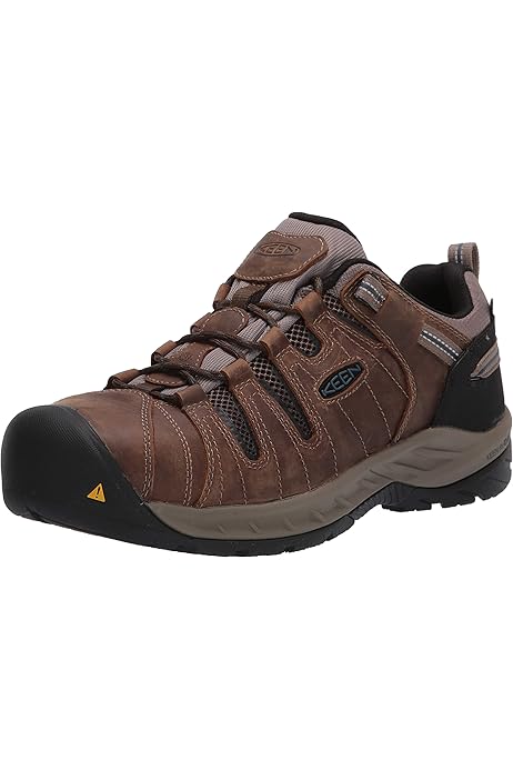 Botas De Trabajo Keen Flint II (Puntera Blanda) Para Hombre Marrón