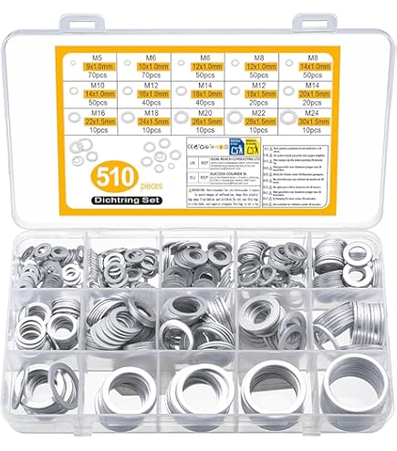 BGS Assortimento Anelli Di Tenuta | Rame | 300 Pz. | Leroy Merlin - Foto 10