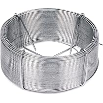 Filo Metallico Acciaio Galvanizzato Chapuis VFCA3 - Diametro 0.3mm, Lunghezza 50m Per Legature E Giardinaggio
