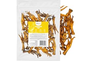 Gaczoo – Pattes de Poulet pour Chiens – Friandises pour Chien – Séchées, 100% sans Additifs – Longue Mastication – Occupation & Réduction du Stress, Source de Proteine et de Collagène – 1kg