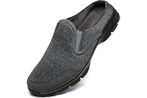 INMINPIN Zapatillas de Casa Mujer Hombre Zuecos de Algodón Comodas Transpirable Casual Pantuflas Exterior y Interior