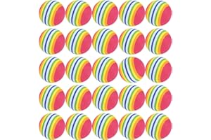 JNGTKL 30 Pcs Cat Balls, Colorful And Compact Cat Ball, Durable And Not Easily Damaged Cat Toy Ball, Toy Balls For Cats Used For Playing With Cats And Increasing Interaction With Pets