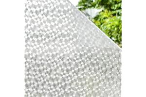 ‎FANCYCLINGS Blickdicht Fensterfolie Statisch Haftend Sichtschutzfolie Selbstklebend Klebefolie Fenster Folie Dekofolie für Bad Küche Anti-UV farbig 44x200cm