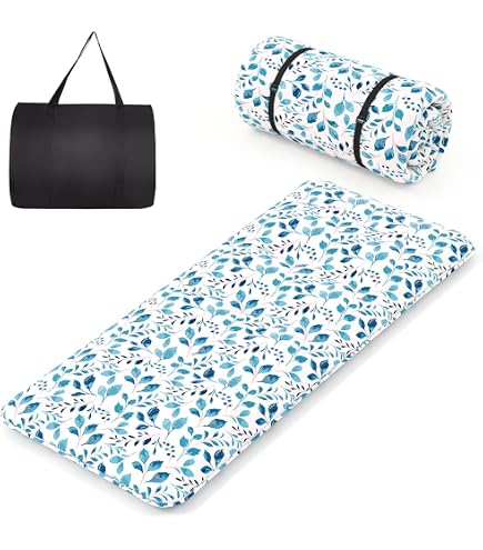 Matelas De Sol Futon Japonais Épais 5 Cm Pliant – Tatami Portable Gris 90x190 Cm Pour Camping, Maison, Invités