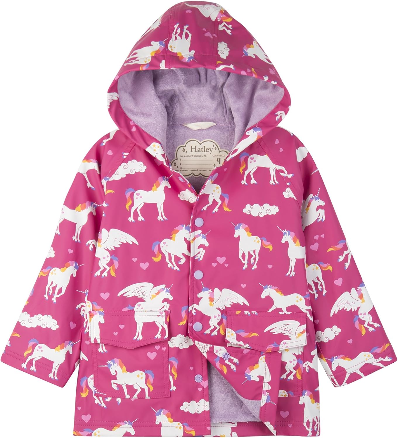 Hatley Girl's Printed Raincoat Raincoat