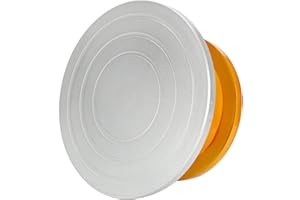 KAFUTY-1 Rueda giratoria de cerámica de 25 cm, escultura de arcilla, placa giratoria, rueda de escultura, rueda de tallado manual, suministro de arte para cerámica, fabricación de modelos, arcilla,