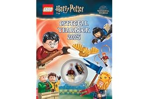 LEGO® Harry Potter™: Official Yearbook 2025 (with Harry Potter minifigure, broomstick and Golden Snitch™) (LEGO® Annual)