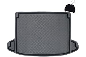 M MOTOS Tapis de coffre en PE pour Kia Sportage V depuis 2021 Rendez votre voyage plus confortable grâce à ce tapis de voiture durable - Tapis de coffre de voiture tout temps, protection contre les sa
