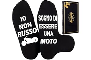 Merclix Regalo Uomo Compleanno Calzini Uomo Divertenti 43-46 Regali Per Lui Fidanzato Papà Nonno Marito Natale San Valentino Festa del papà Anniversario Matrimonio