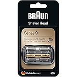 Braun Series 9, Rasoio Elettrico Uomo Testina di Ricambio, Compatibile con I Rasoi Series 9, Rasatura Ottima ed Efficiente, L