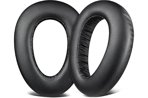 SOULWIT Professionella Proteinläder öronkuddar för Sennheiser PXC550, PXC 550-II, MB660 UC, MB 660 MC, Öronkudde earpads för